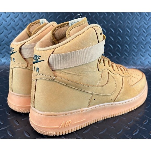 Nike Air Force 1 High Wheat (2016) 882096-200 Mens Leather sneakers size 12 - Picture 3 of 8